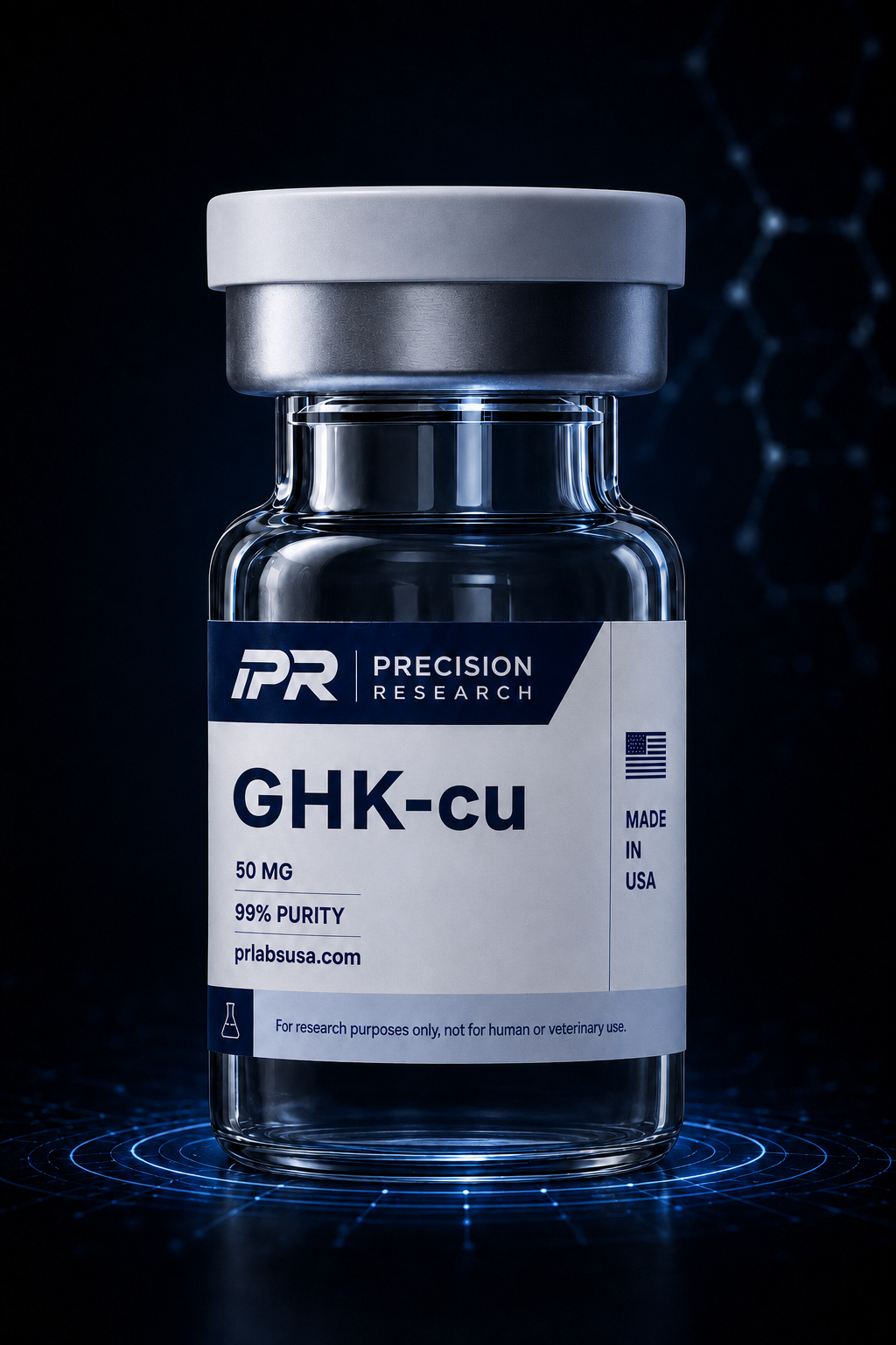 GHK-CU | High Purity Research Use Only (50mg, 100mg)