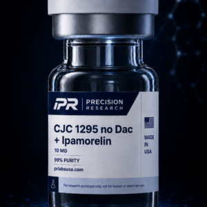 CJC 1295 NO DAC + IPAMORELIN | High Purity Research Peptide Blend (10mg Total)